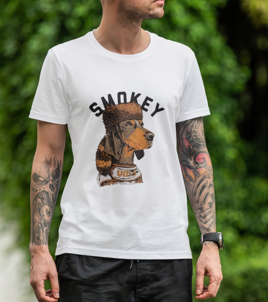 UGA Tennessee Volunteers Smokey Dog T-Shirt