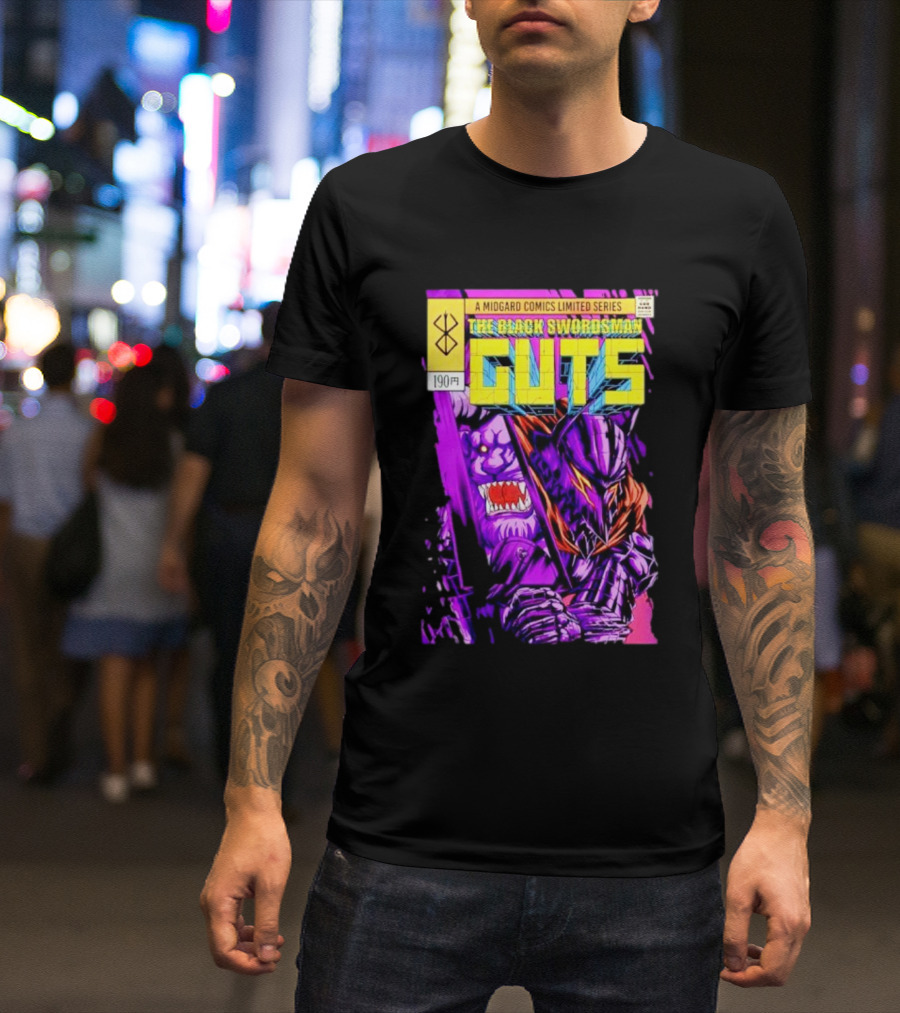 The Black Swordsman Guts A Midgard Comics Limited Series 190円 T-Shirt