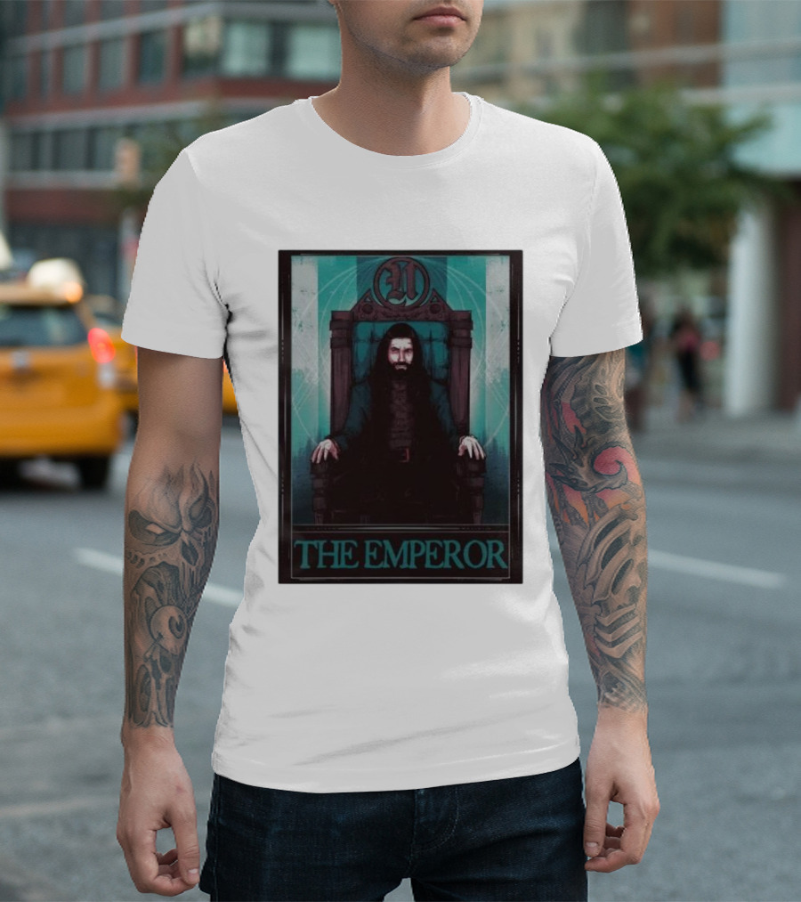 The Emperor Tarot Vampire T-Shirt
