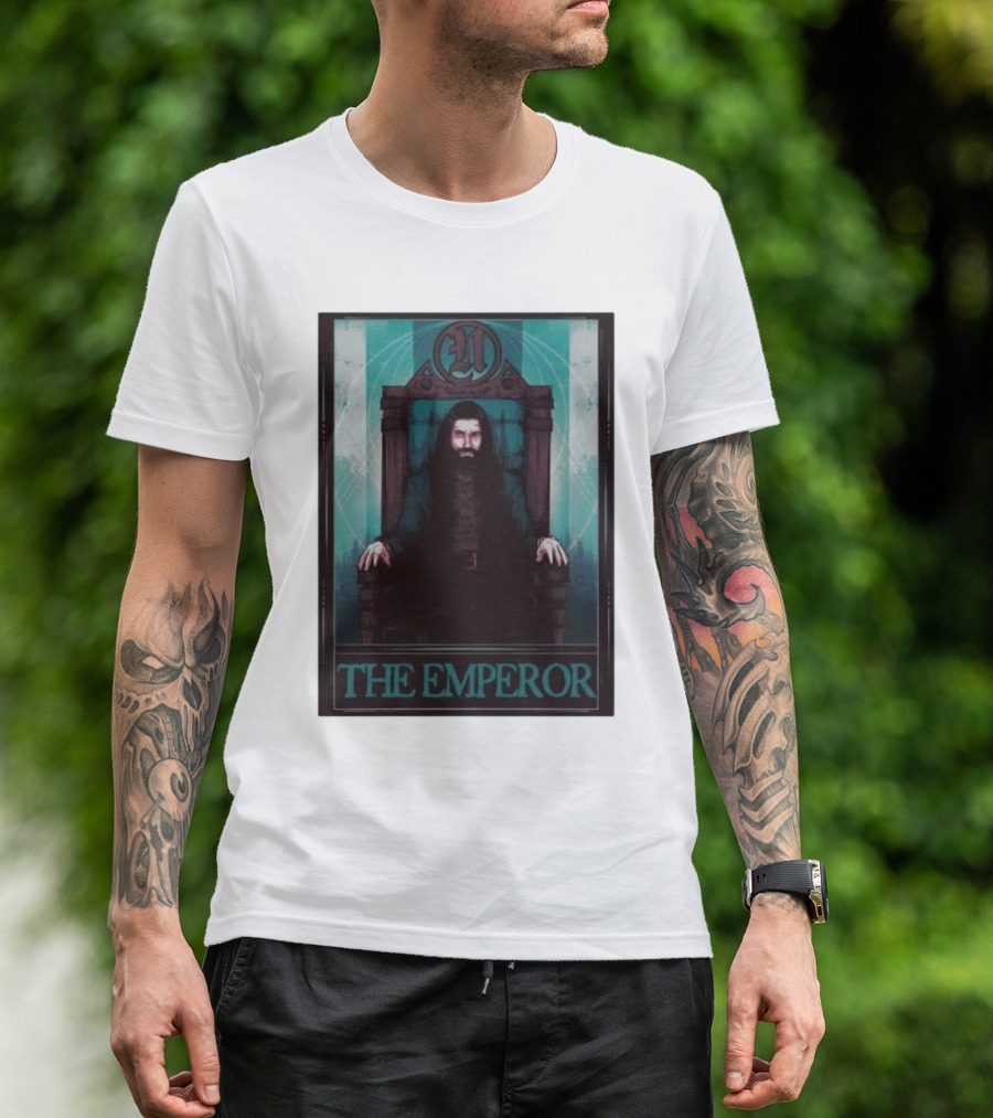 The Emperor Tarot Vampire T-Shirt
