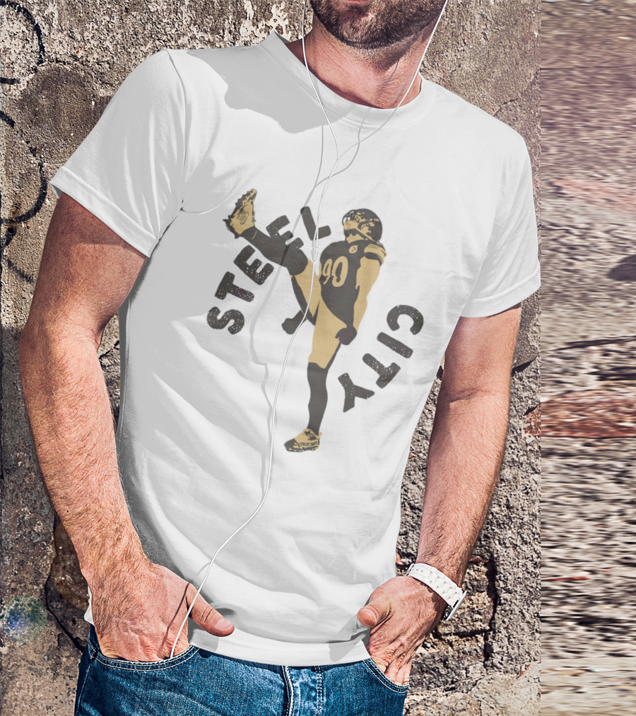 Steel City TJ Watt Pittsburgh Steelers Football T-Shirt