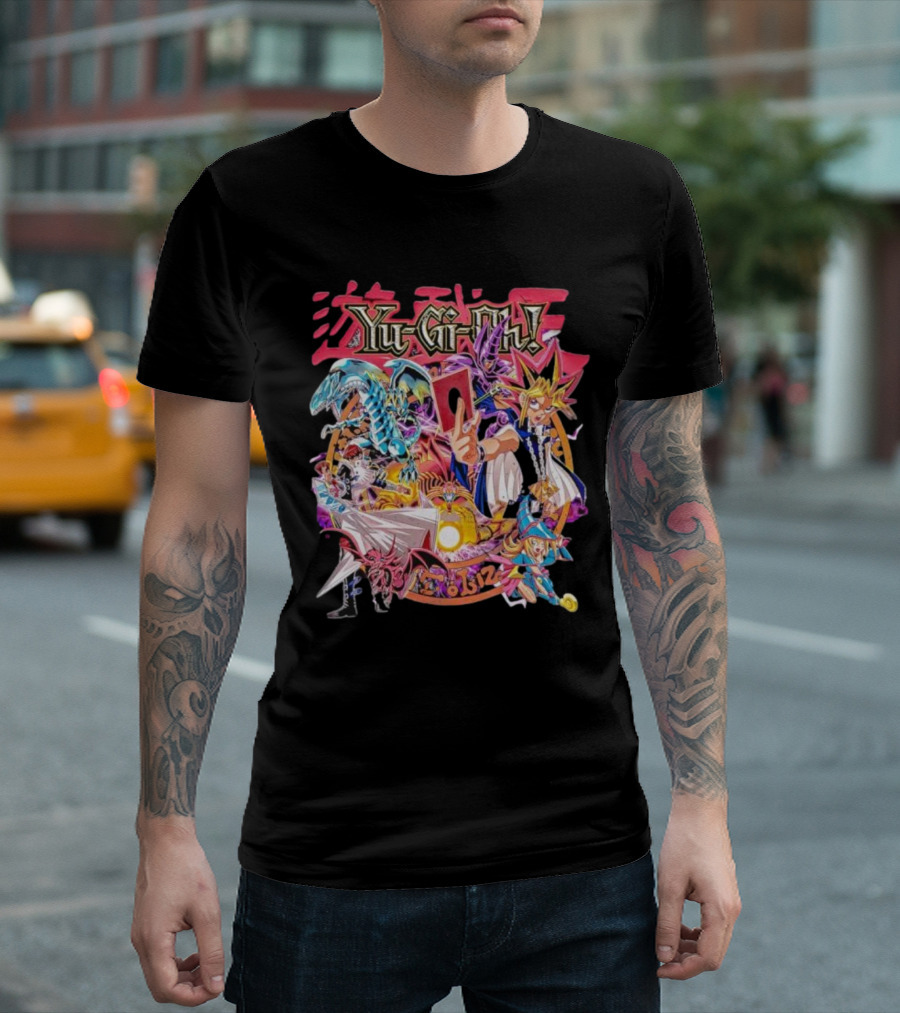 YuGiOh Duel Monsters Yugi Kaiba Joey Blue Eyes Dark Magician Exodia T-Shirt