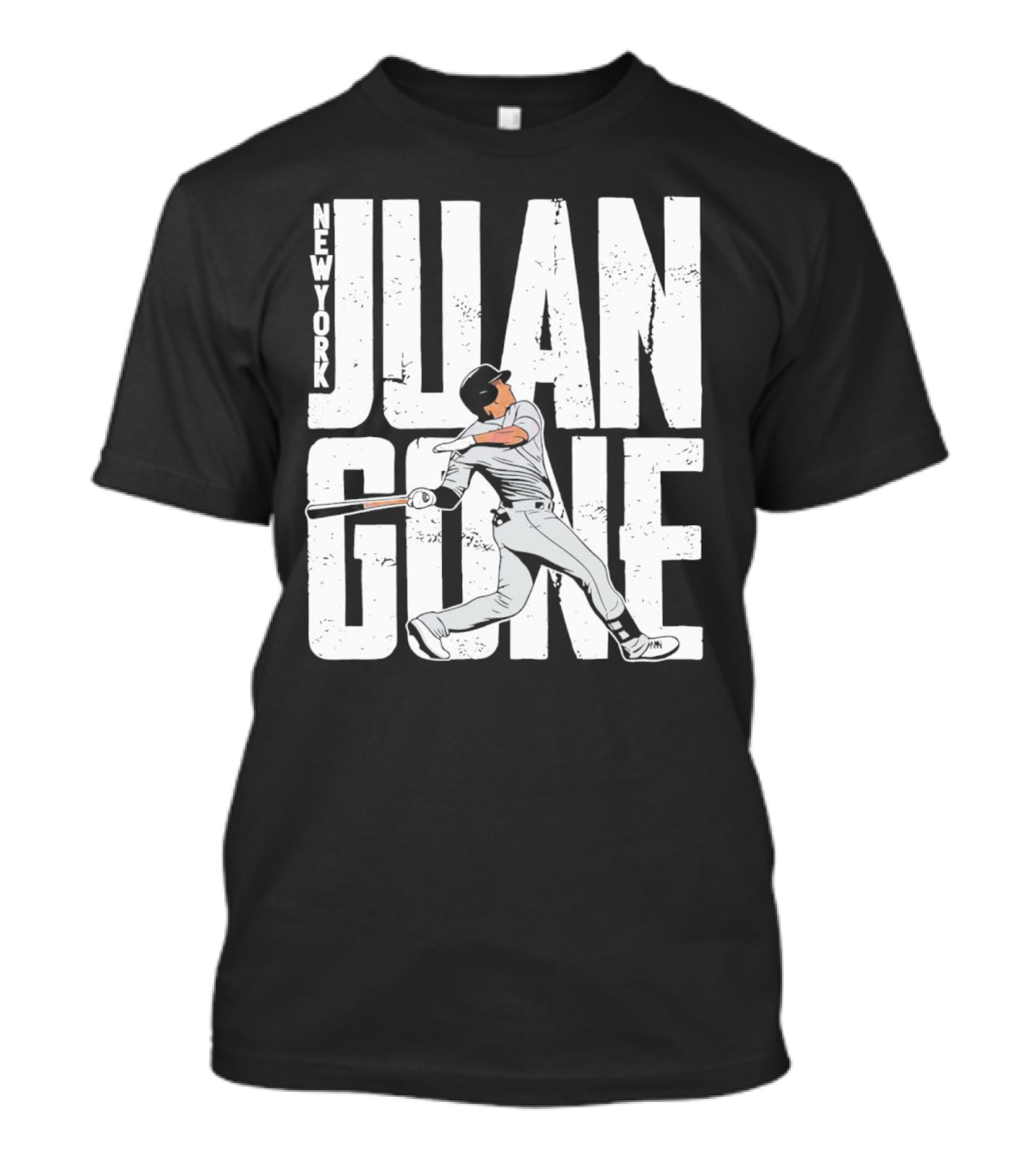 New York Juan Gone Baseball Swing T-Shirt