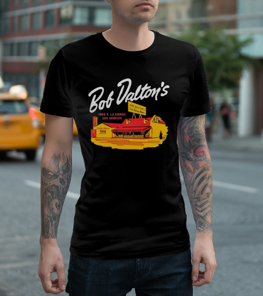 Bob Dalton’s 1056 S. La Cienega Los Angeles The Elbow Room Vintage Restaurant T-Shirt