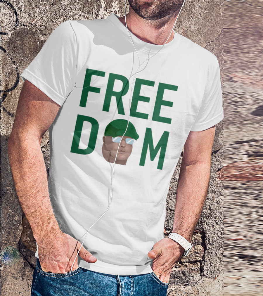 FREEDOM Kyle Pagan Green Hat Sunglasses T-Shirt