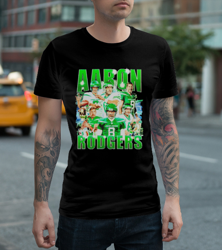 AARON RODGERS NEW YORK FOOTBALL T-Shirt