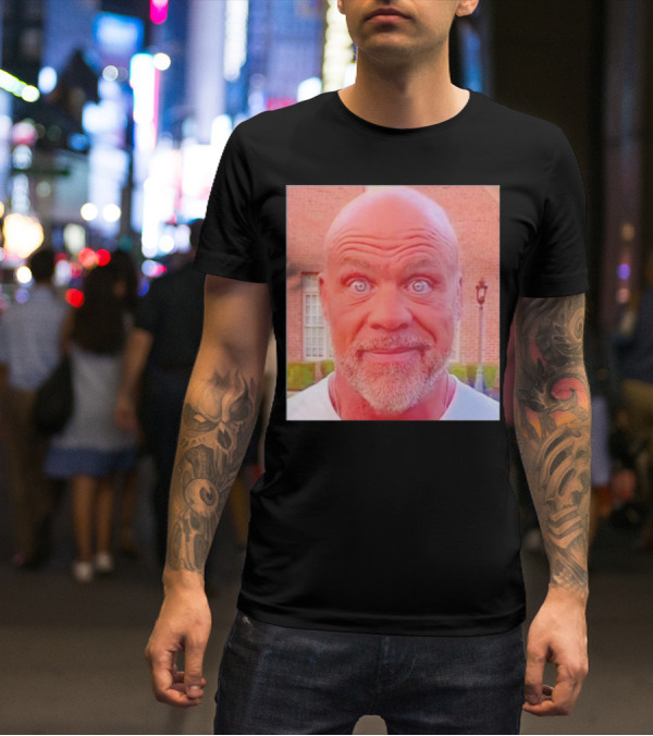 Kurt Angle Staring Intense Expression T-Shirt