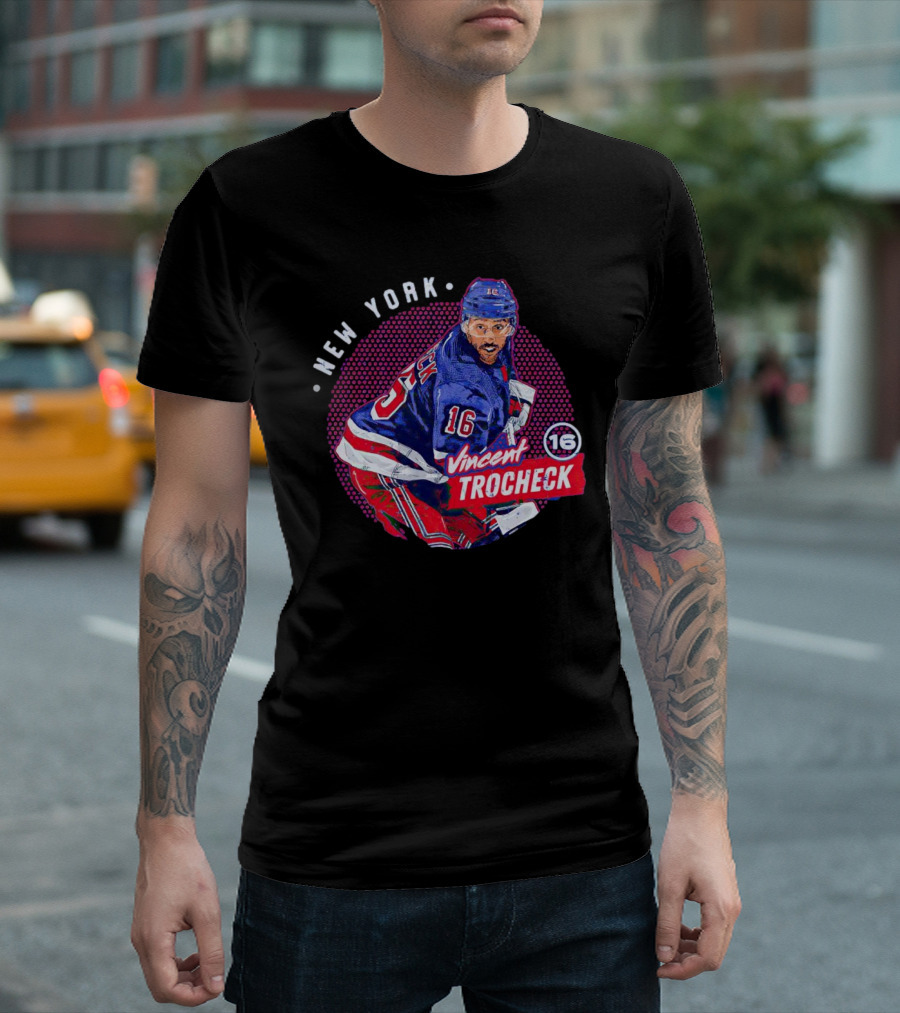 Vincent Trocheck New York Rangers 16 T-Shirt