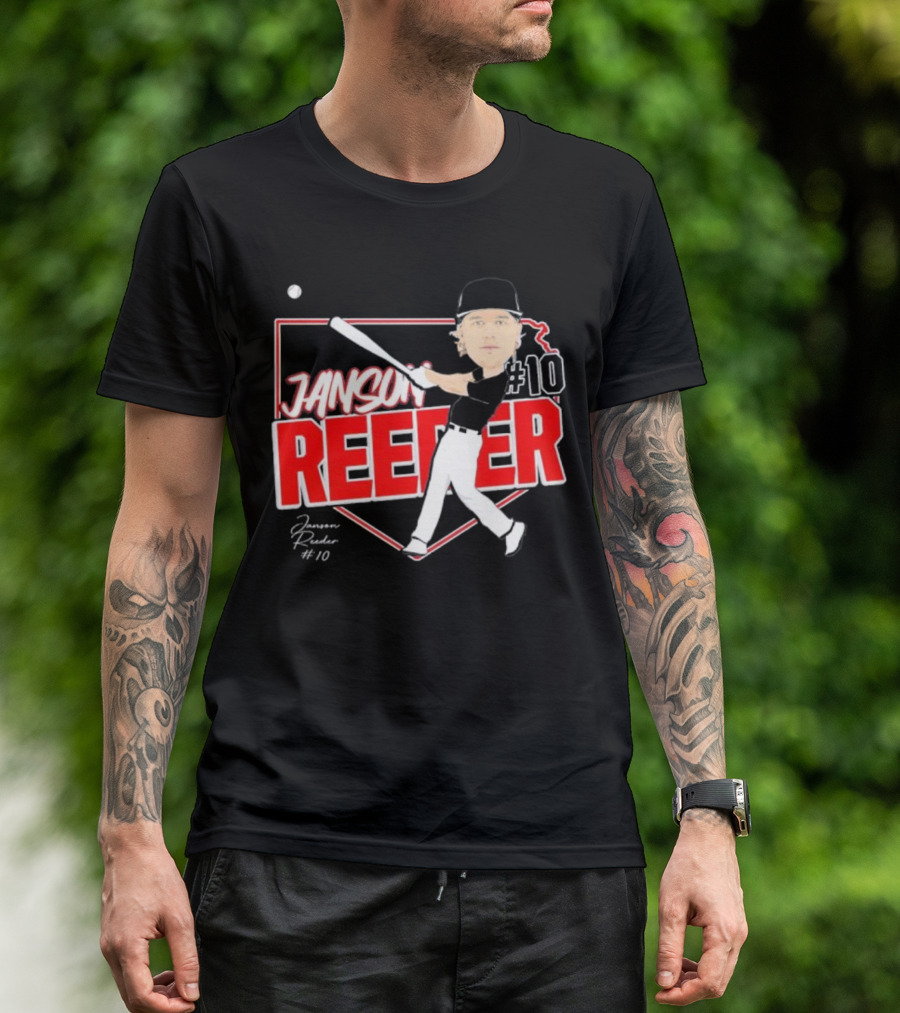 Janson Reeder #10 Baseball Player T-Shirt