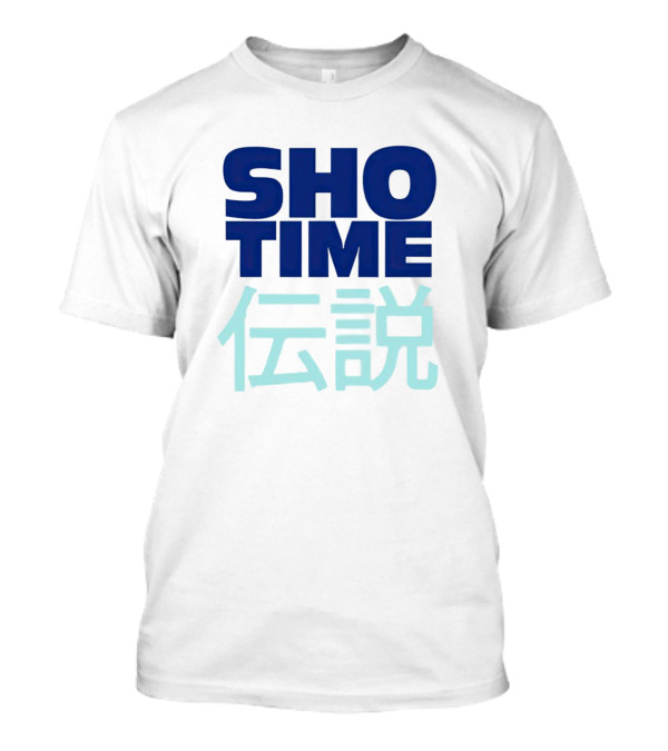 SHO TIME Shohei Ohtani Japanese 伝説 T-Shirt