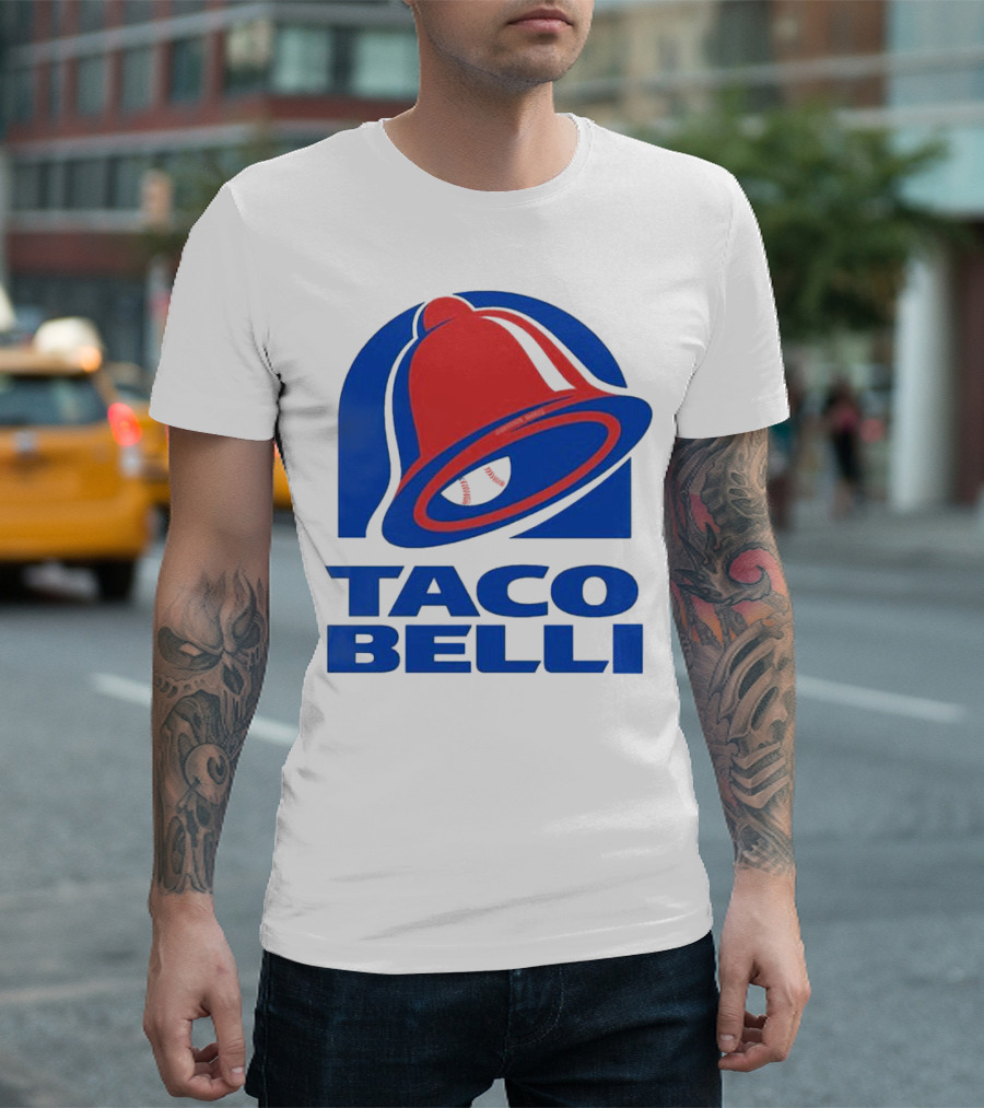 Taco Belli Baseball Theme T-Shirt