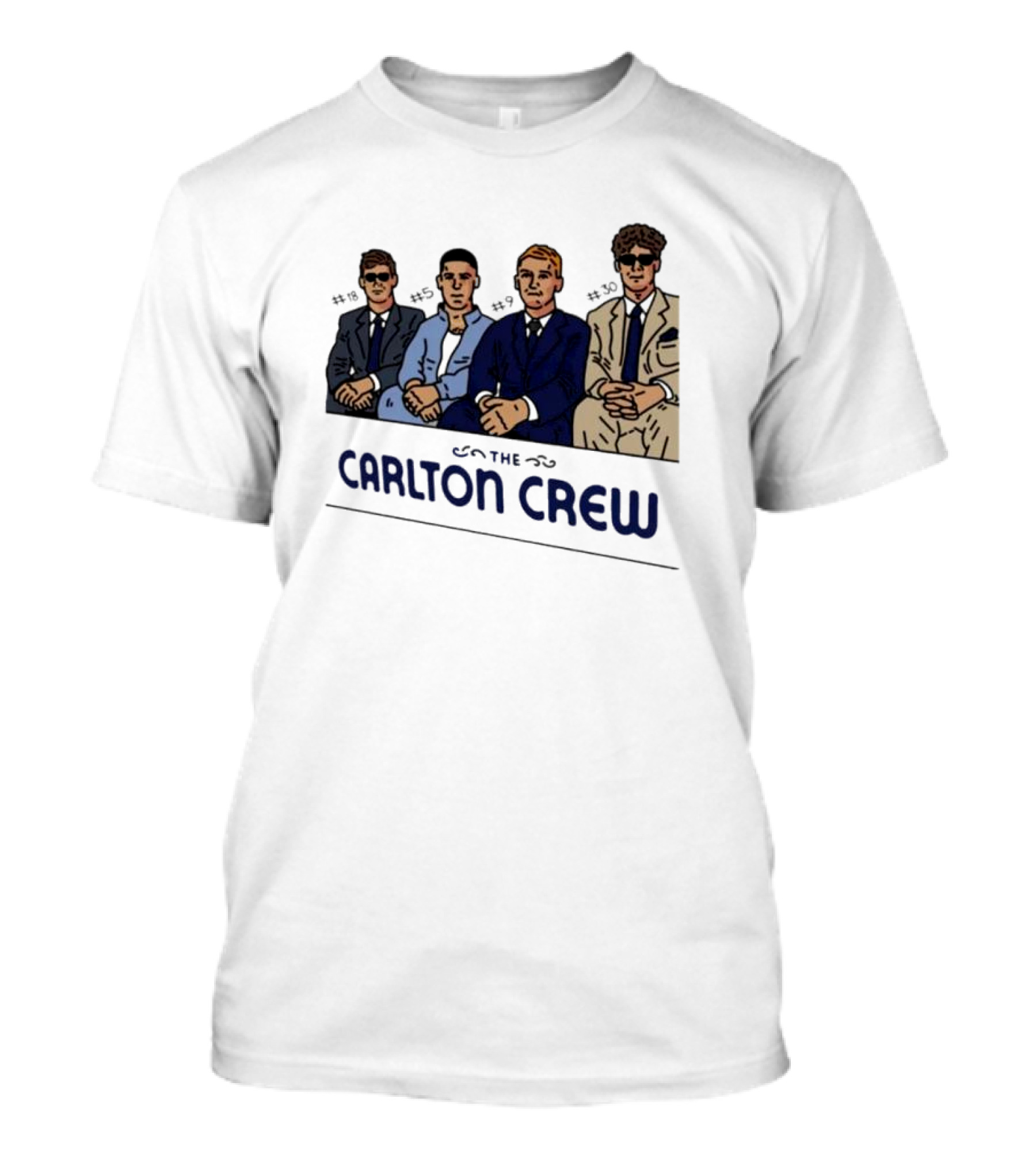 The Carlton Crew Cartoon Gangster T-Shirt
