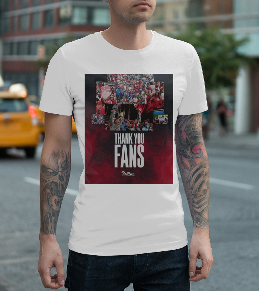 Phillies Thank You Fans T-Shirt