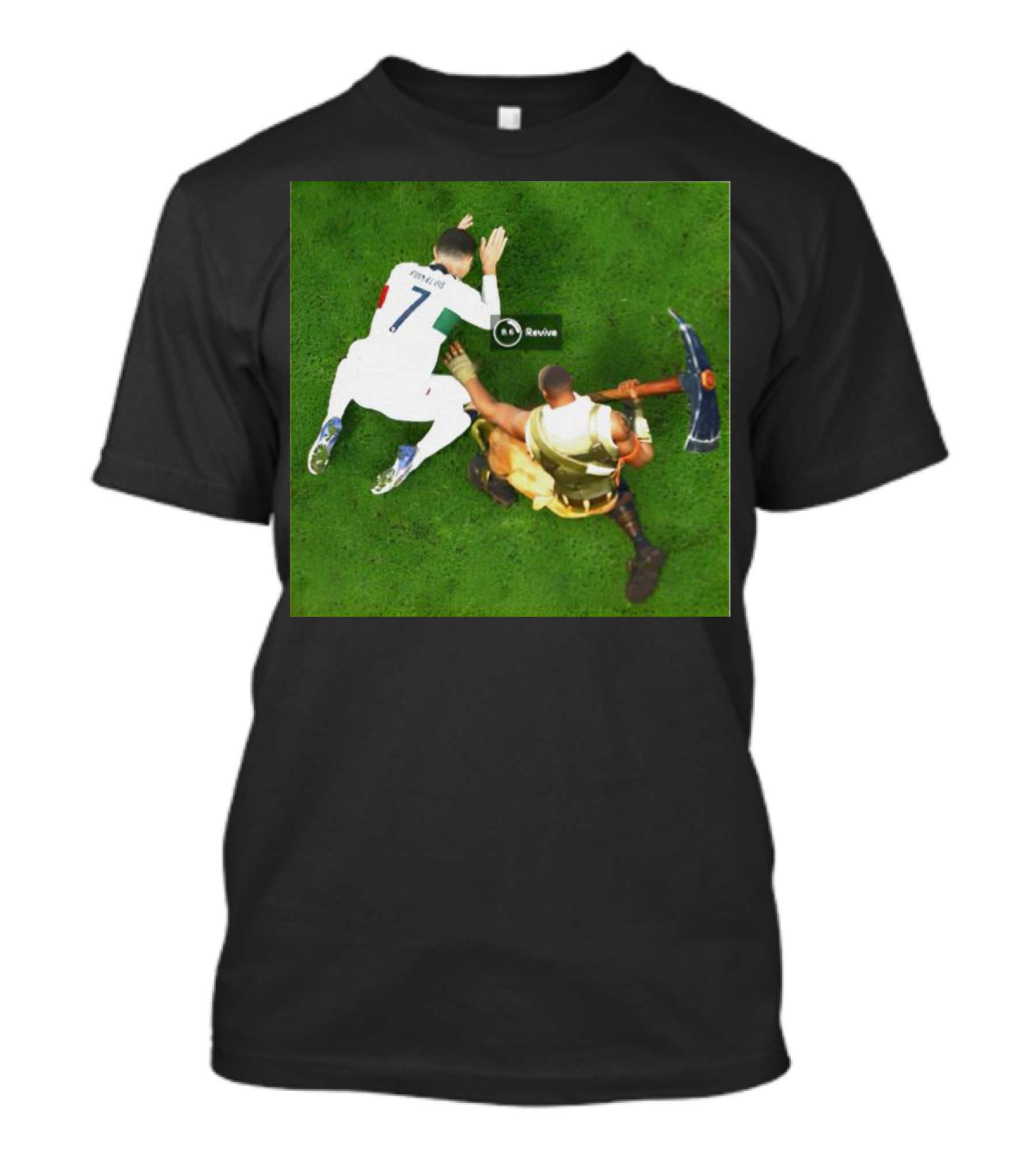 Cristiano Ronaldo Fortnite Revive Gaming Crossover T-Shirt
