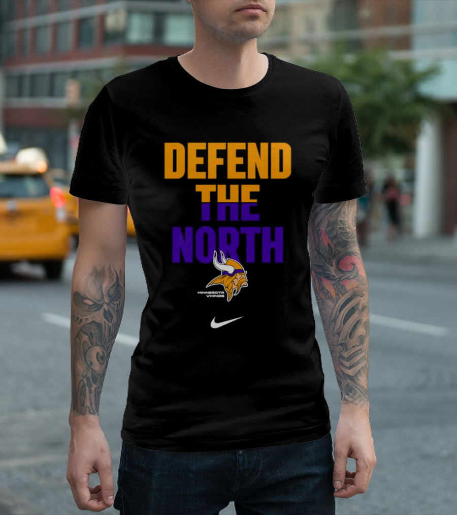 Minnesota Vikings Defend The North T-Shirt