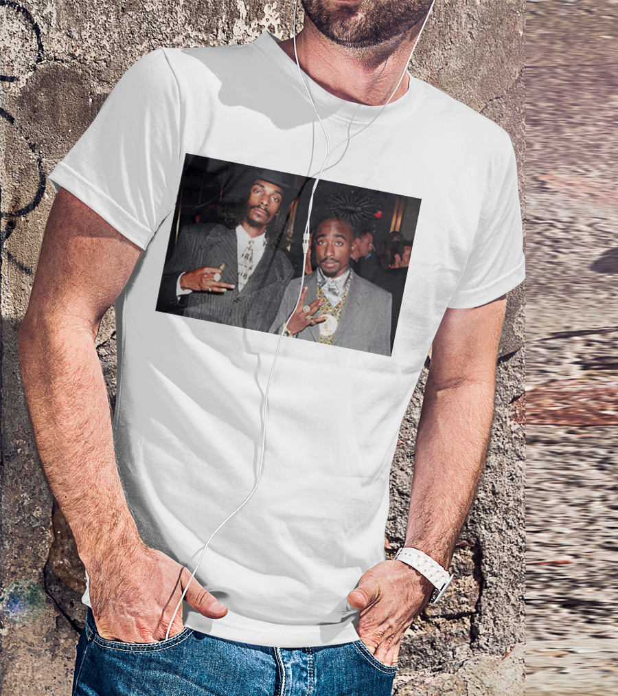 2Pac And Snoop Dogg Iconic Style And Collaboration T-Shirt