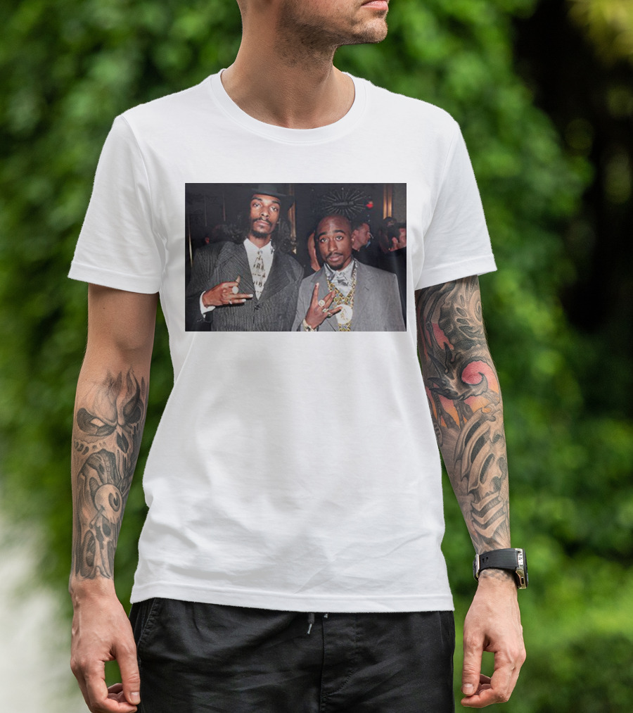 2Pac And Snoop Dogg Iconic Style And Collaboration T-Shirt