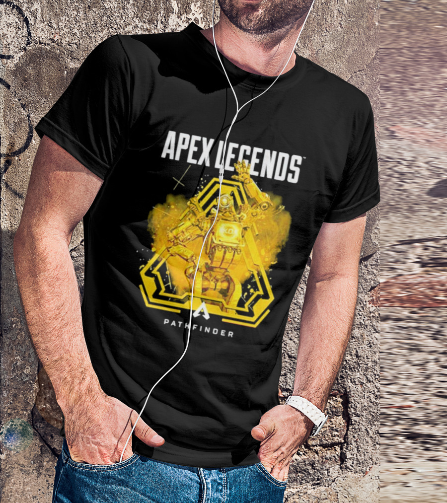 Apex Legends Pathfinder Yellow Tech T-Shirt