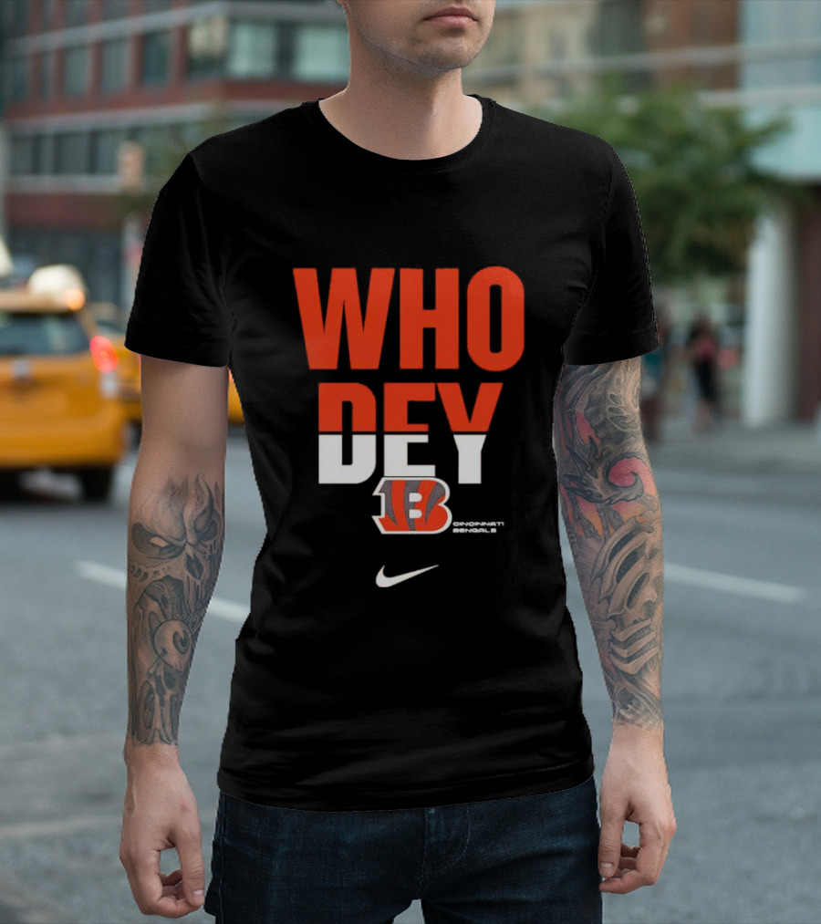 Cincinnati Bengals Who Dey T-Shirt