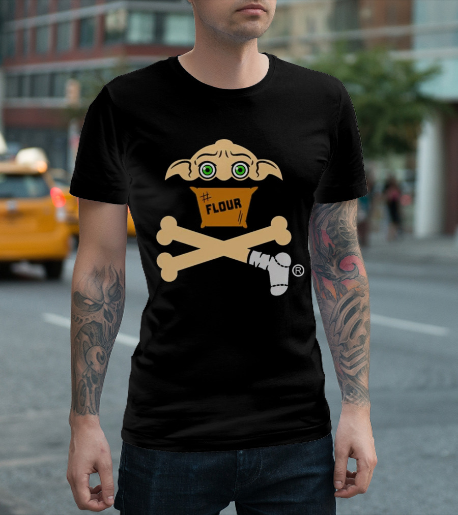 Kitchen Elf Crossbones Preorder Flour Iconic T-Shirt