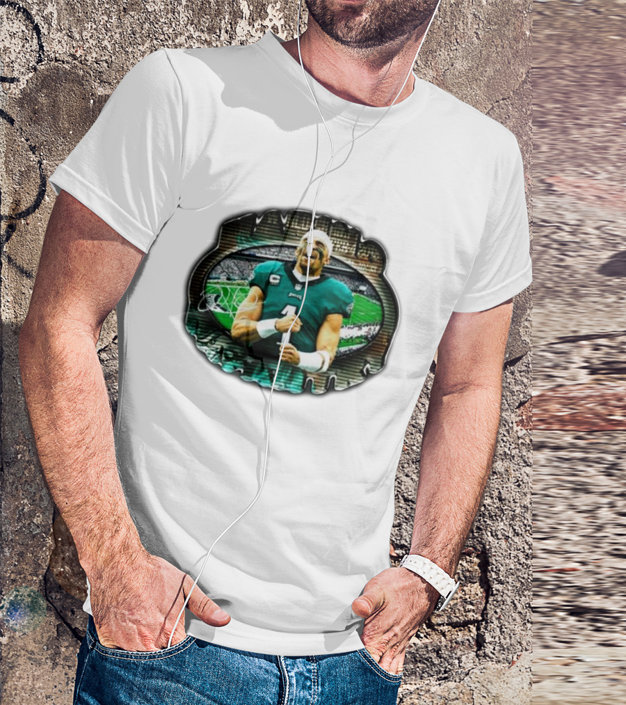 Marino Infantry Jalen Hurts Philadelphia Eagles Jersey Football Stadium T-Shirt