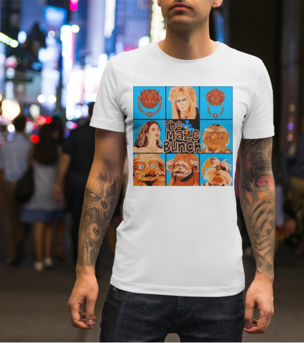 The Maze Bunch Labyrinth Tribute Icons T-Shirt