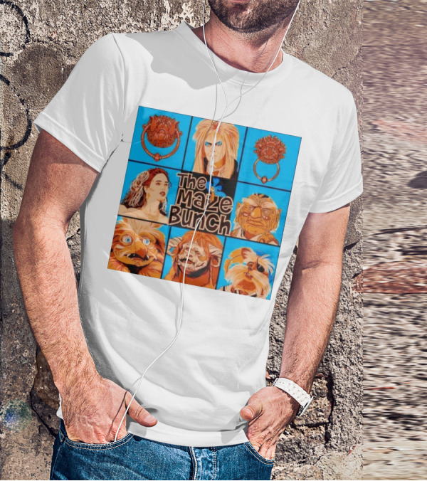 The Maze Bunch Labyrinth Tribute Icons T-Shirt