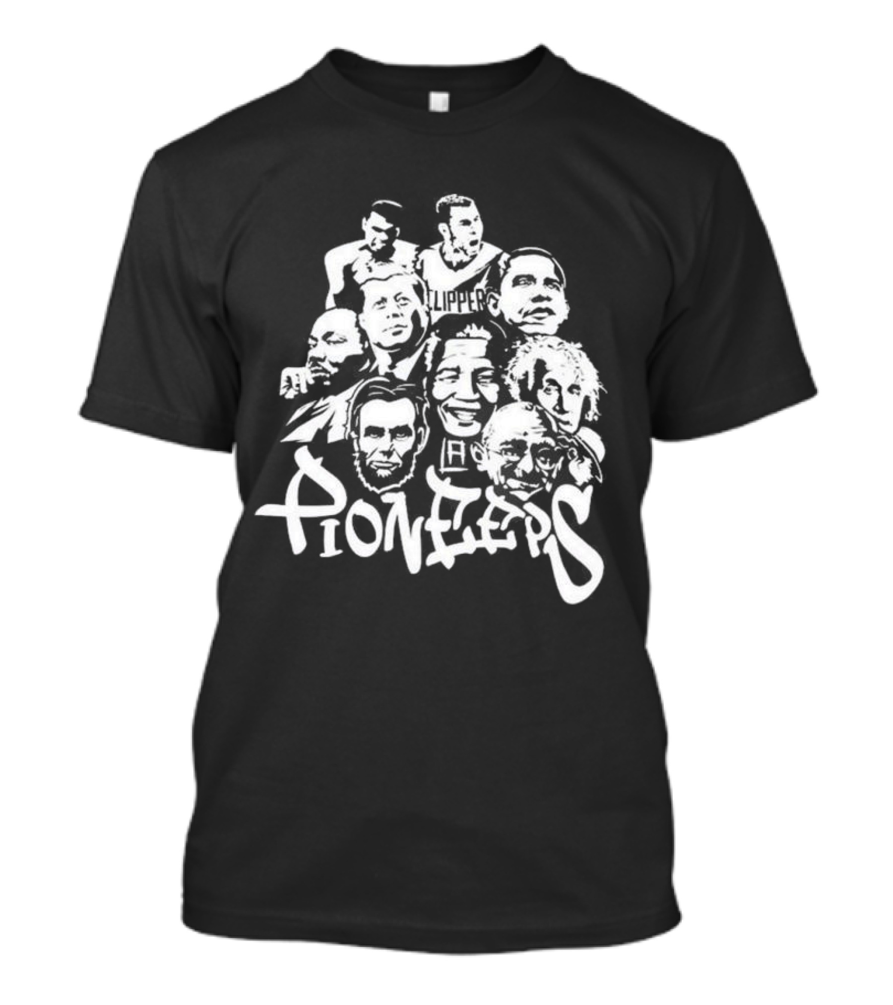 Pioneers Clippers Historical Figures And Symbols T-Shirt