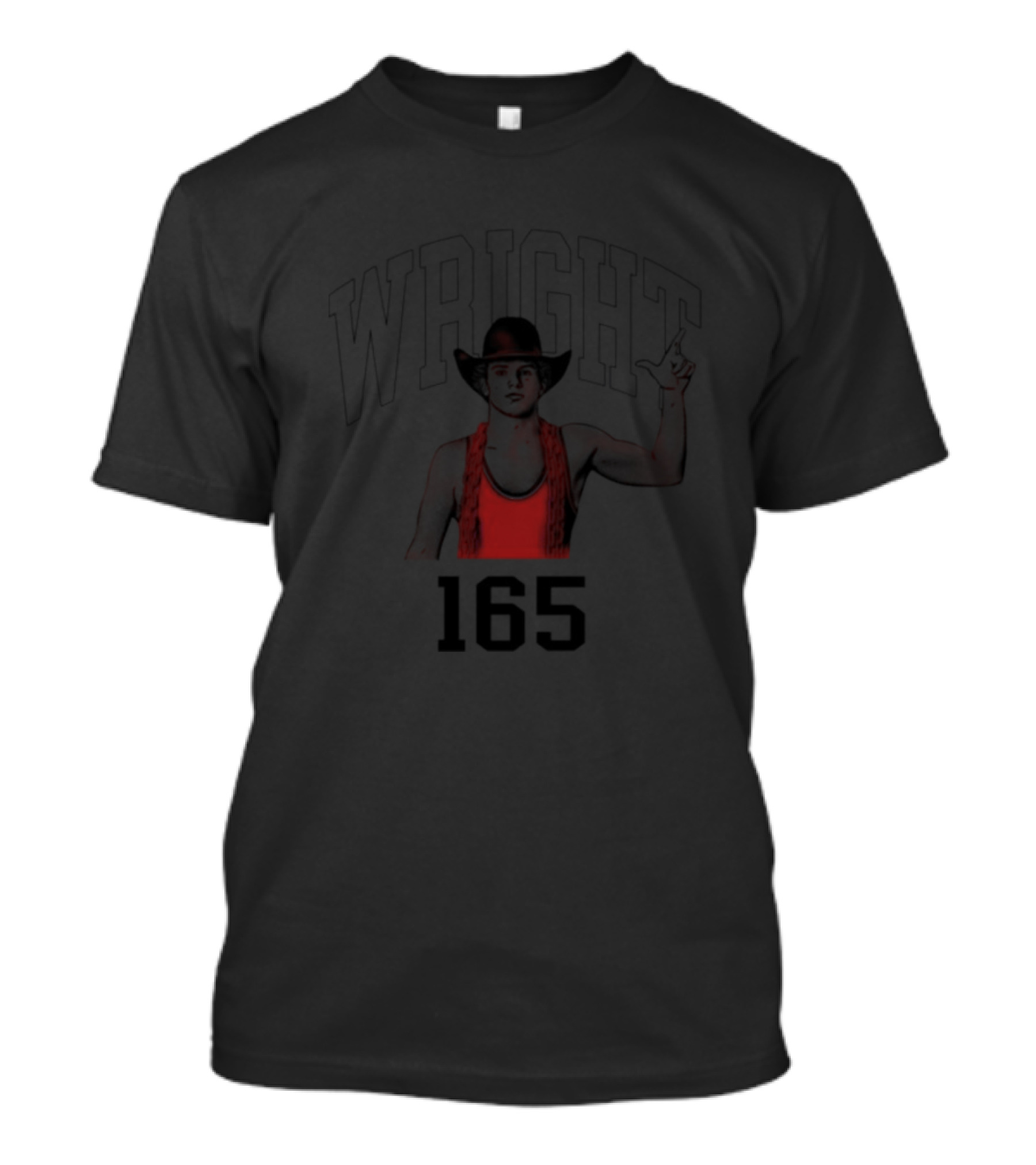 Wright Cowboy Wrestling Jaxen 165 T-Shirt