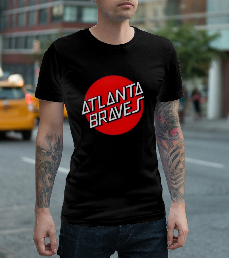 Atlanta Braves Santa Cruz Matt Olson T-Shirt