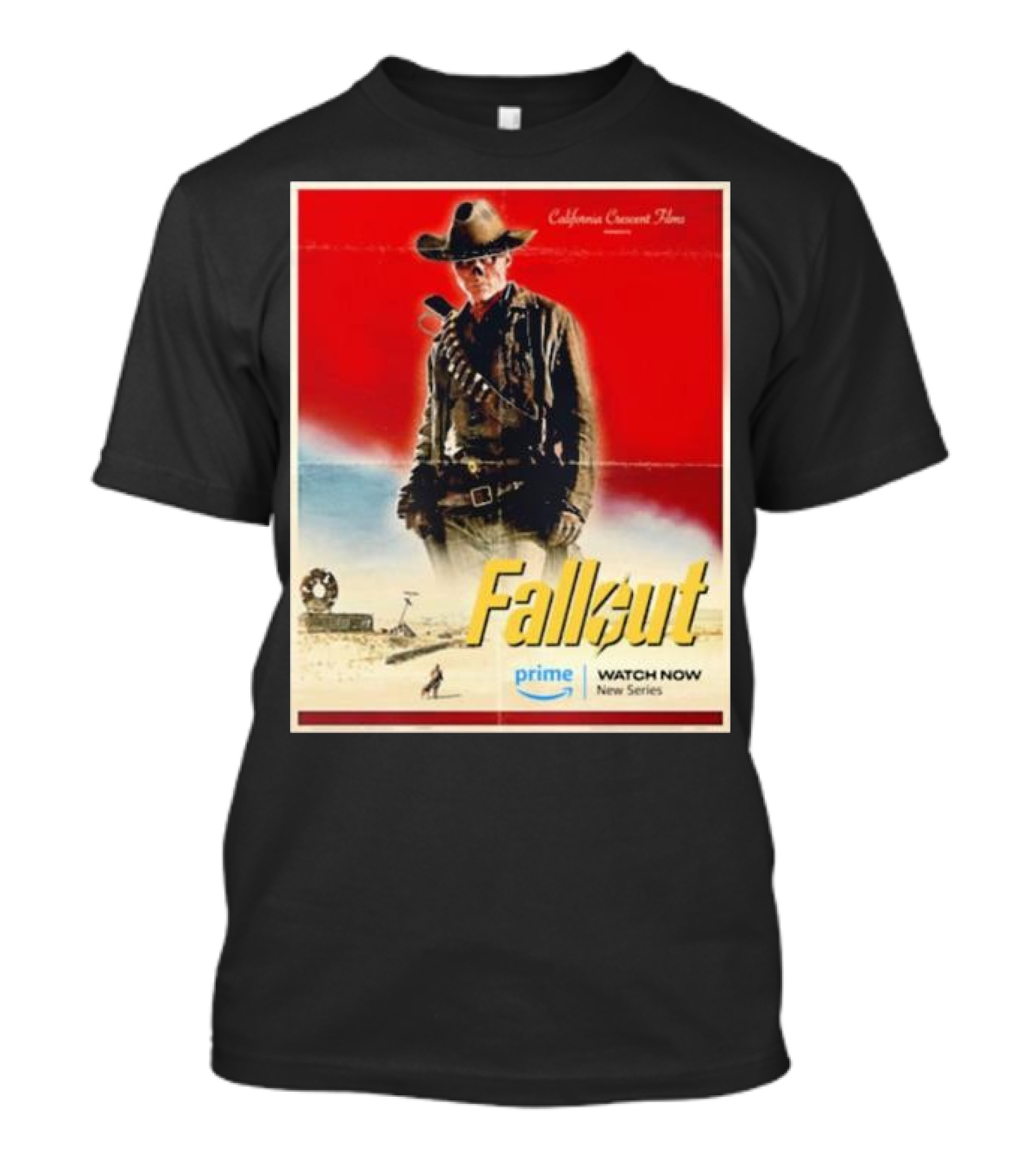 Fallout California Crescent Films Prime New Series Watch Now T-Shirt