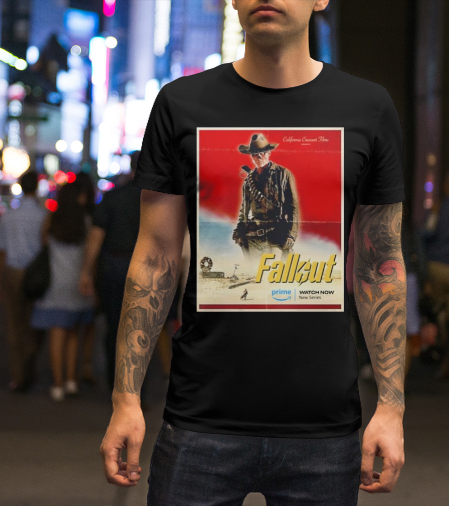 Fallout California Crescent Films Prime New Series Watch Now T-Shirt