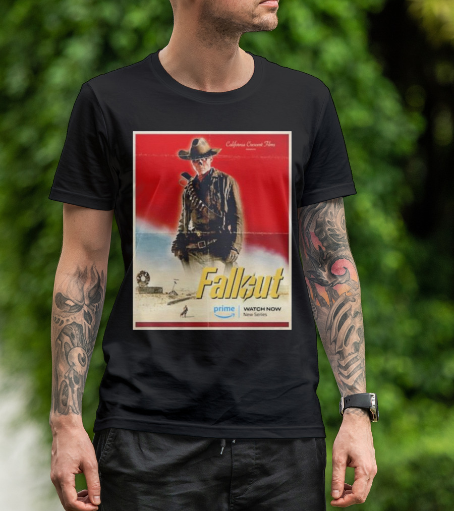 Fallout California Crescent Films Prime New Series Watch Now T-Shirt