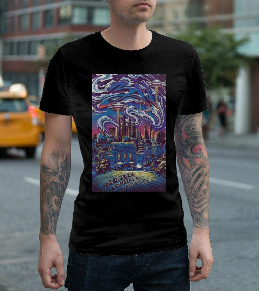 311 Kansas City Grinders April 20 T-Shirt