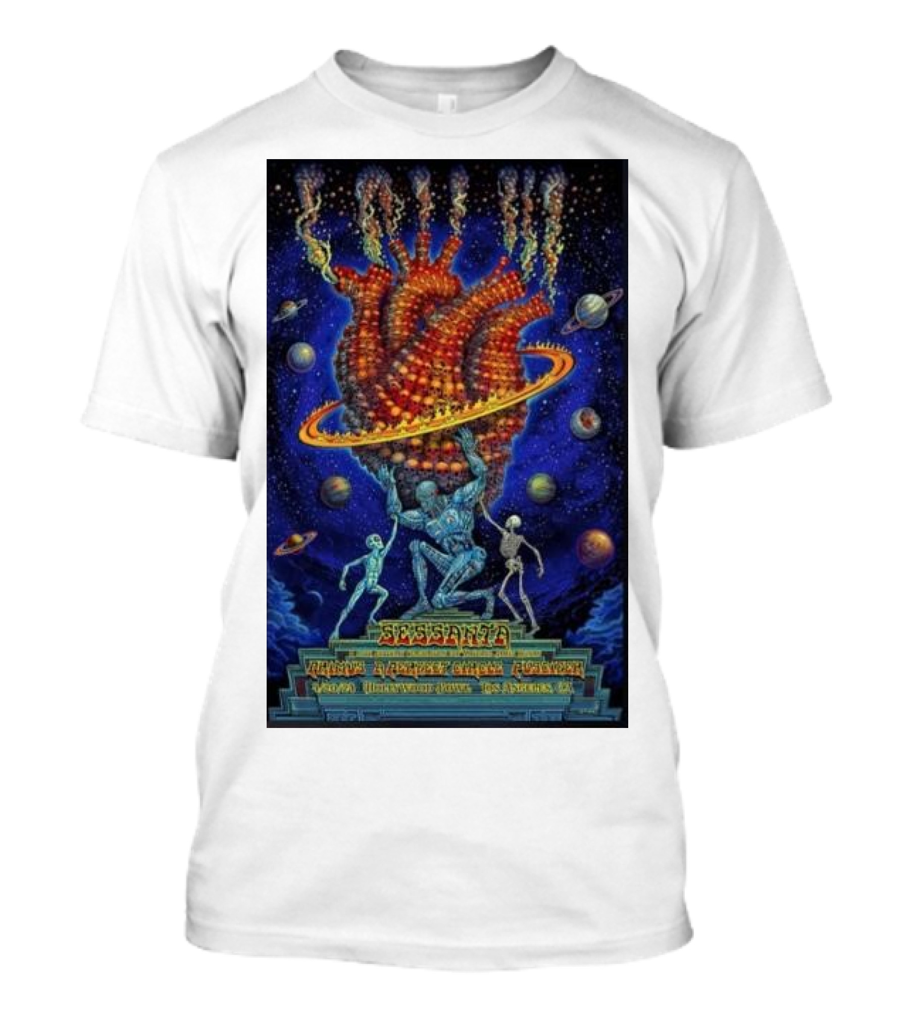 Sessanta April 20 2024 Greek Theatre Los Angeles CA T-Shirt