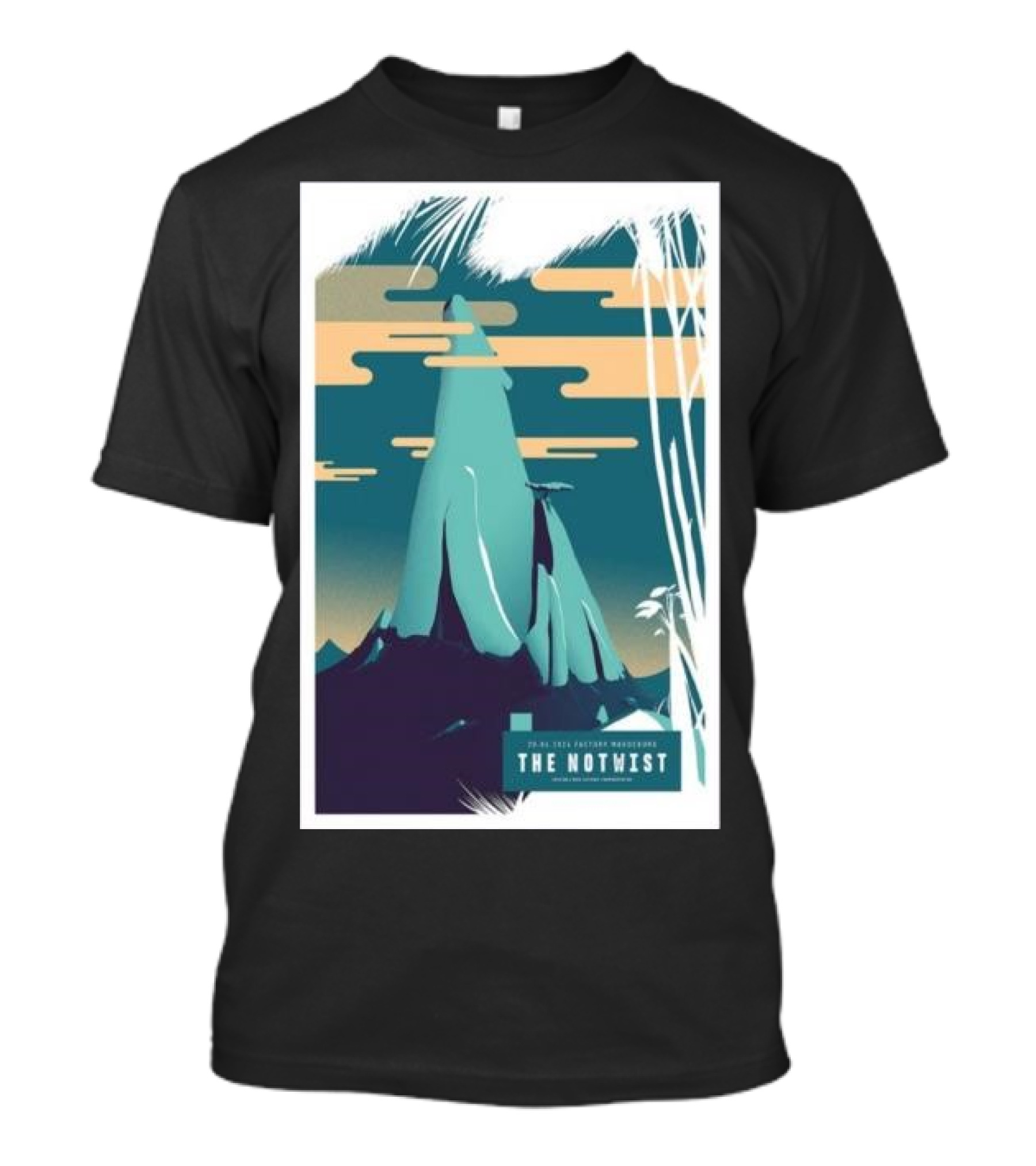 The Notwist April 20 2024 Factory Magdeburg Germany Mountain Landscape T-Shirt