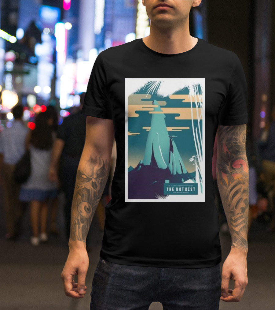 The Notwist April 20 2024 Factory Magdeburg Germany Mountain Landscape T-Shirt