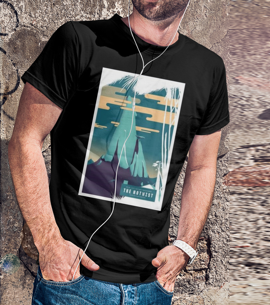 The Notwist April 20 2024 Factory Magdeburg Germany Mountain Landscape T-Shirt
