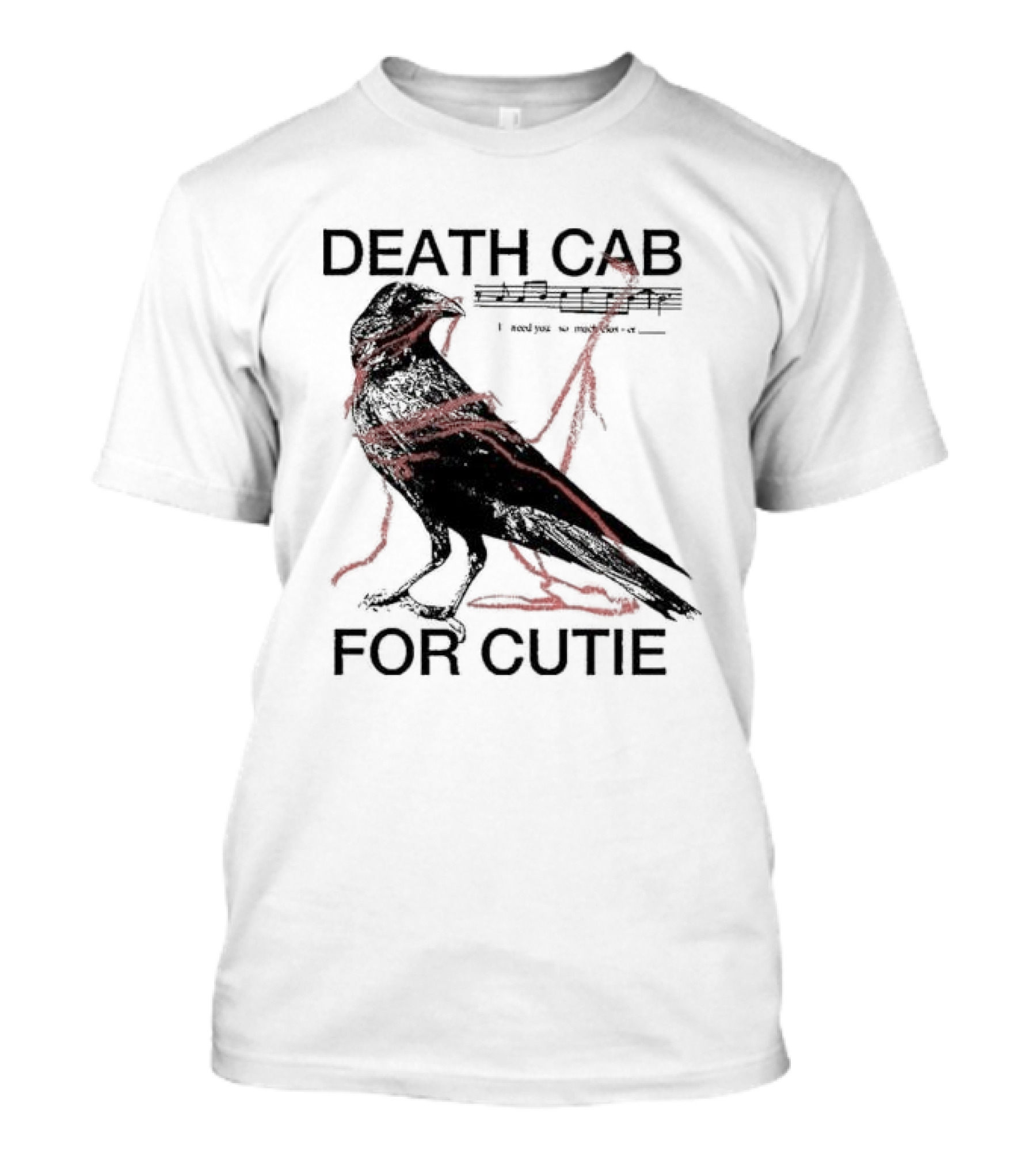 Death Cab For Cutie I Need You So Much Closer Crow Spring 2024 Tour T-Shirt