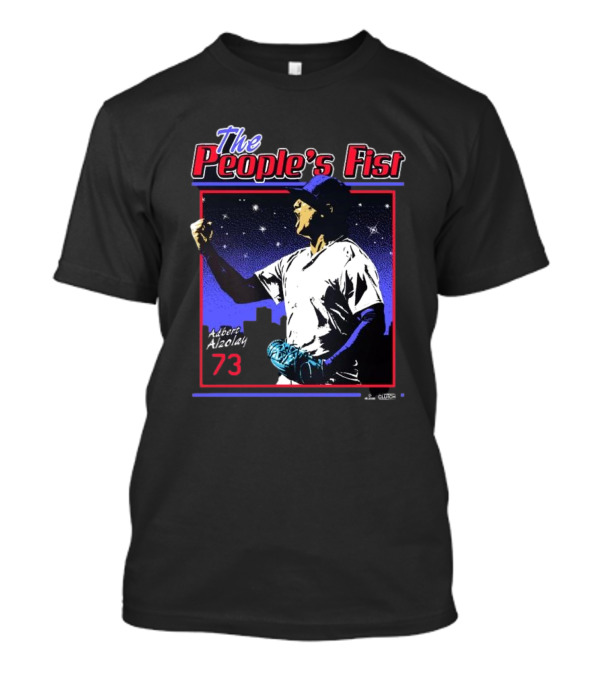 The People's Fist Adbert Alzolay 73 Baseball Hero T-Shirt