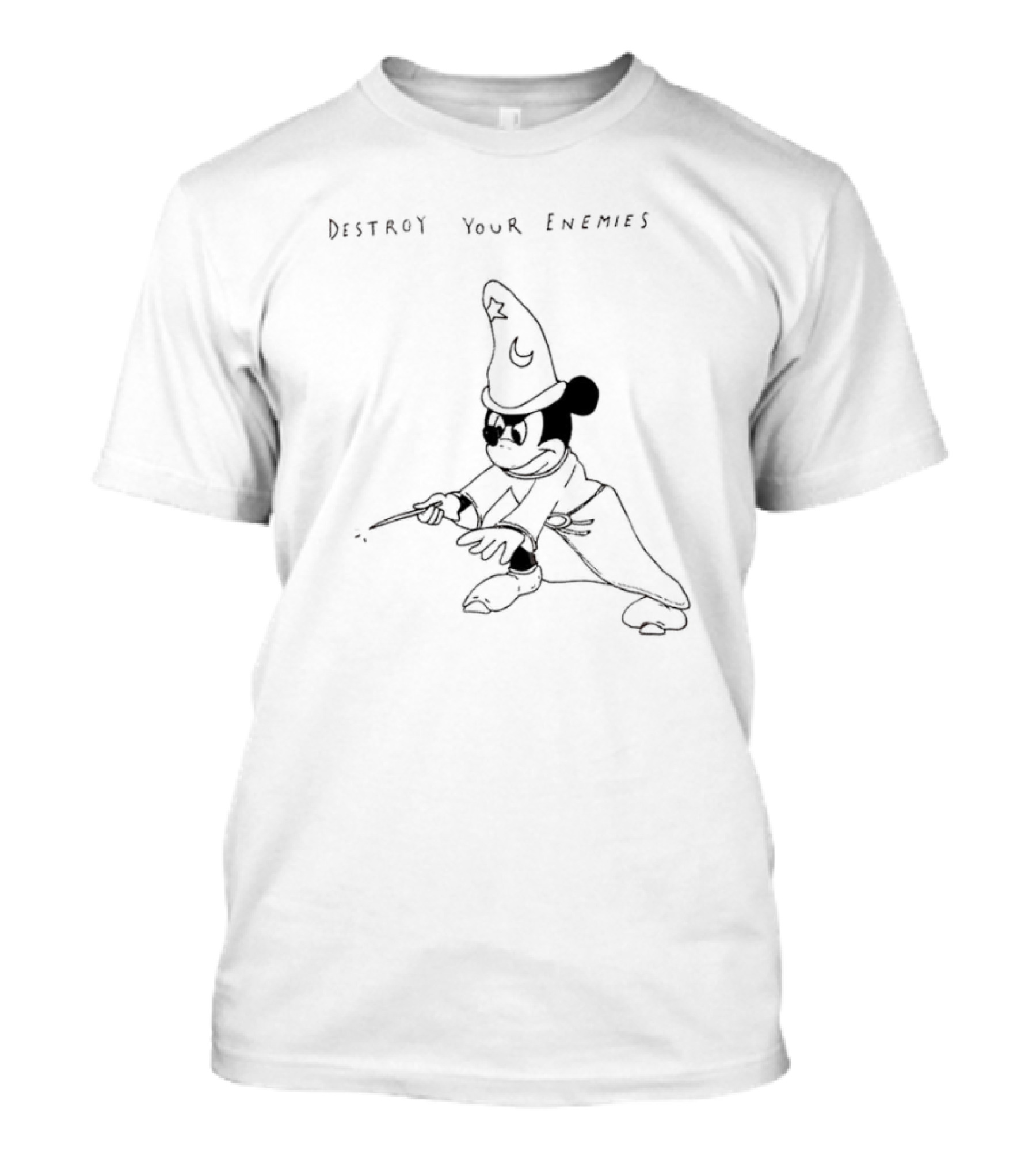 Sorcerer Mickey Destroy Your Enemies T-Shirt