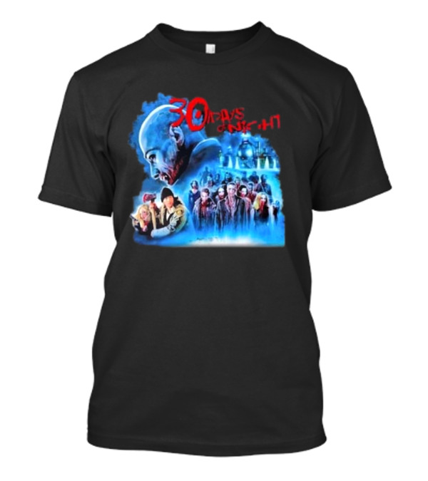 30 Days Of Night Fight Zombies Vampire Movie Scene T-Shirt