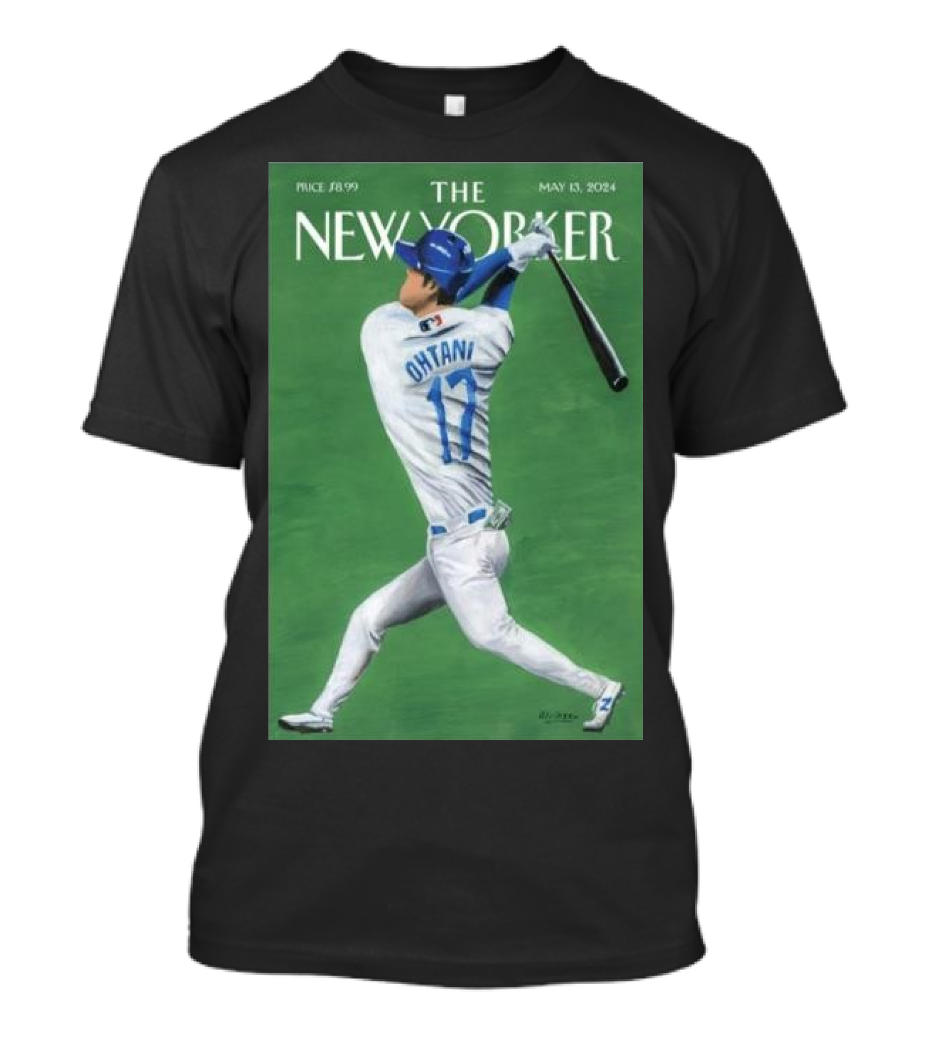 The New Yorker Shohei Ohtani May 13 2024 Mark Ulriksen Showtime T-Shirt