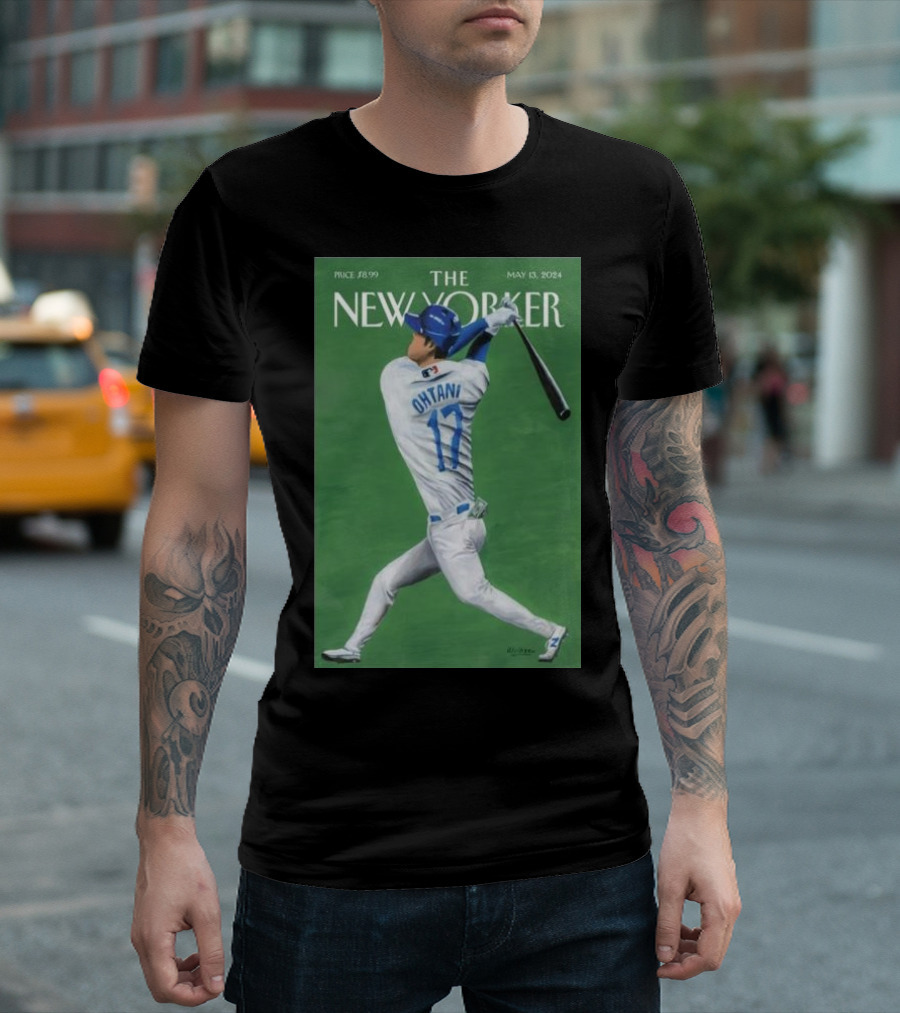 The New Yorker Shohei Ohtani May 13 2024 Mark Ulriksen Showtime T-Shirt