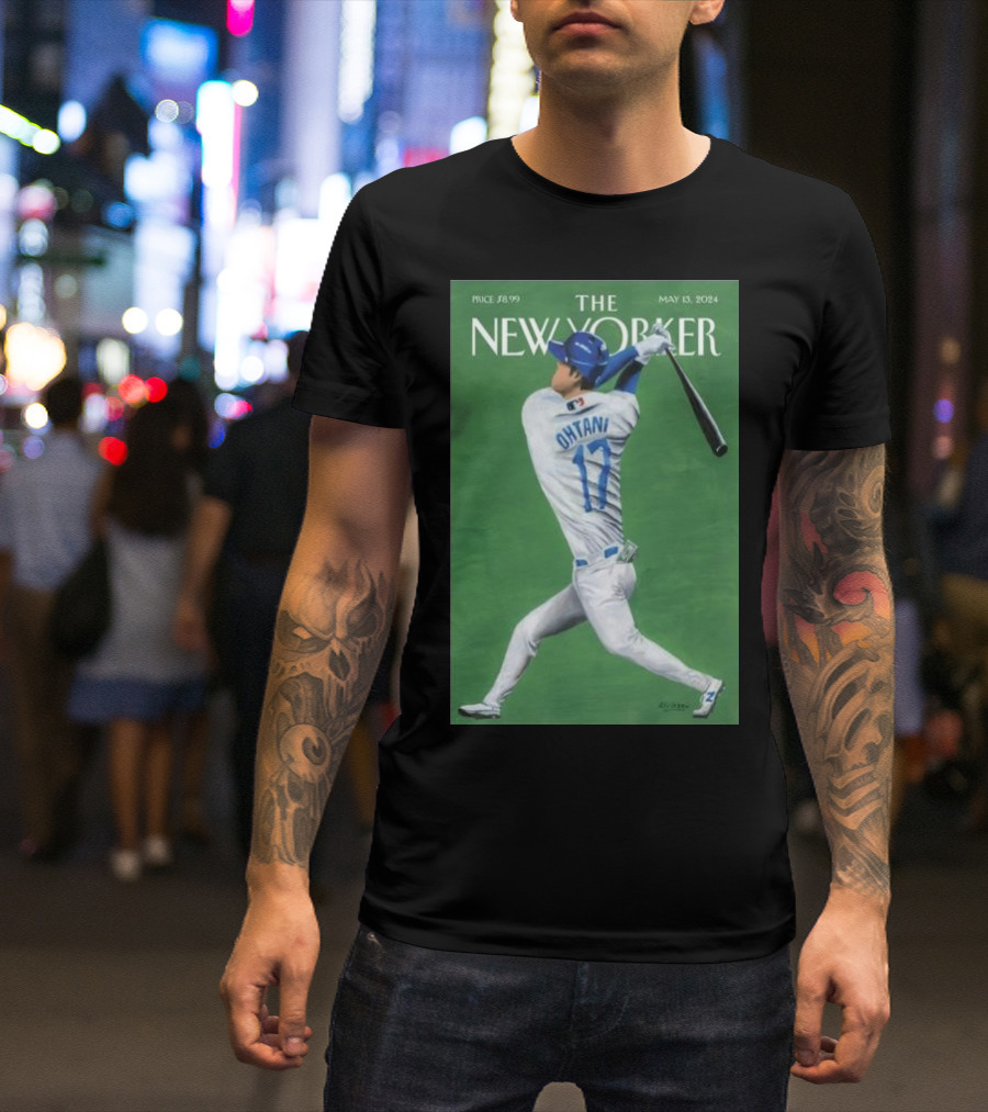 The New Yorker Shohei Ohtani May 13 2024 Mark Ulriksen Showtime T-Shirt