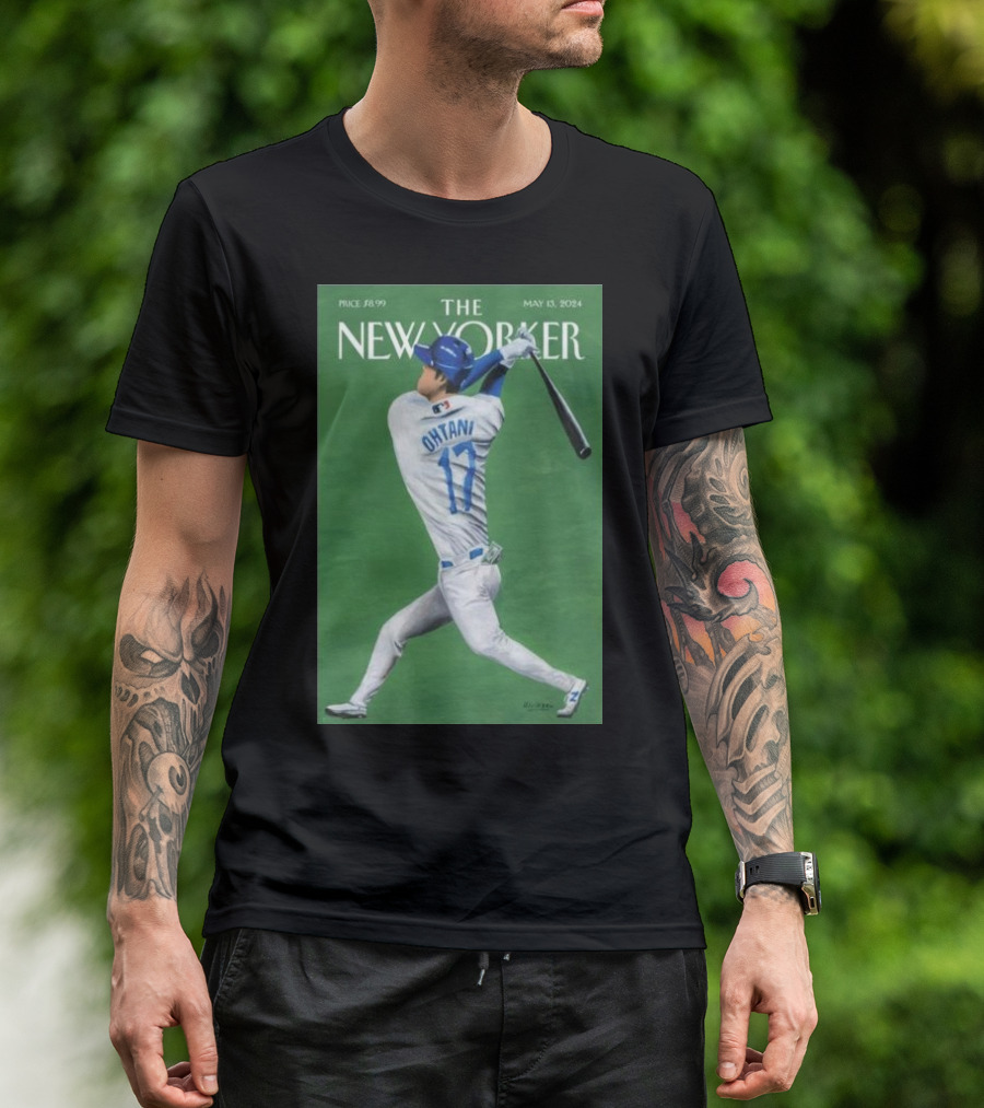 The New Yorker Shohei Ohtani May 13 2024 Mark Ulriksen Showtime T-Shirt