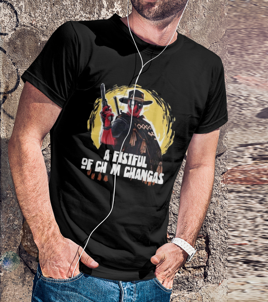 Deadpool Western: A Fistful Of Chimichangas T-Shirt