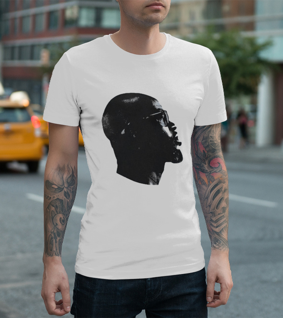 Black Coffee Black On Silhouette Profile T-Shirt
