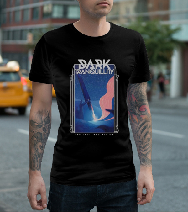 Dark Tranquillity The Last Imagination Cosmic Journey In Night Sky T-Shirt