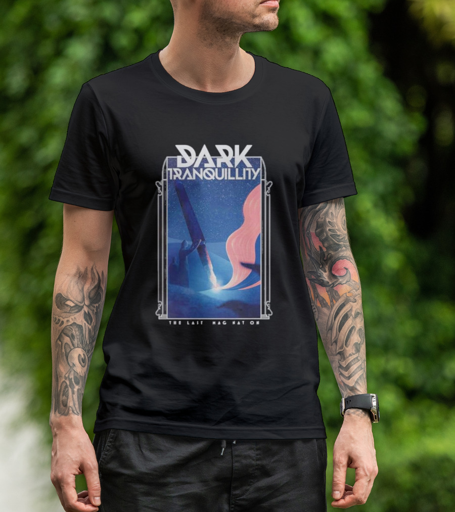 Dark Tranquillity The Last Imagination Cosmic Journey In Night Sky T-Shirt
